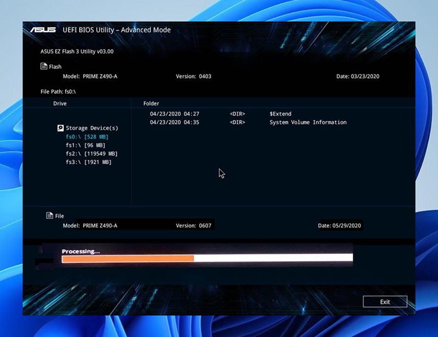 Cum actualizezi bios-ul - actualizare bios din windows-2