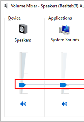 Verifică setările audio și Volume Mixer daca nu mai merge sunetul la laptop