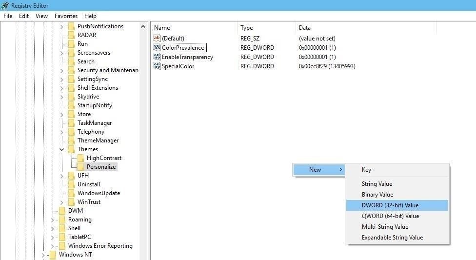 Activati modul Dark in Windows 10