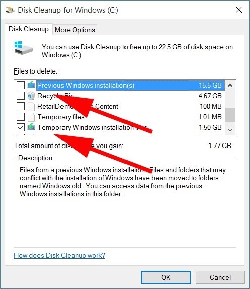 Castigati spatiu pe HDD dupa ce instalati Windows 10