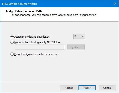 Cum sa creati si sa formatati o noua partitie folosind Disk Management