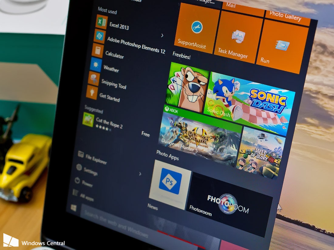 Modul Game in Windows 10