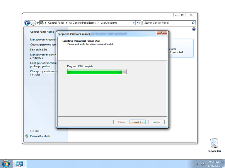 Ghid complet de resetare a parolei in Windows 7