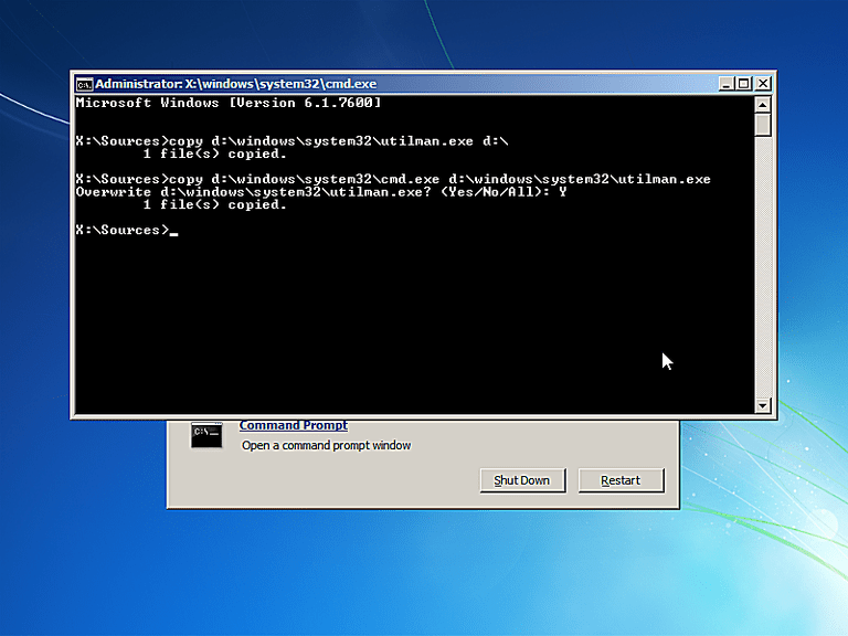 Ghid complet de resetare a parolei in Windows 7