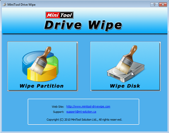 Drive Wipe