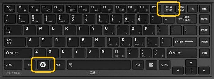 Screenshot/Printscreen in Windows si Mac OS