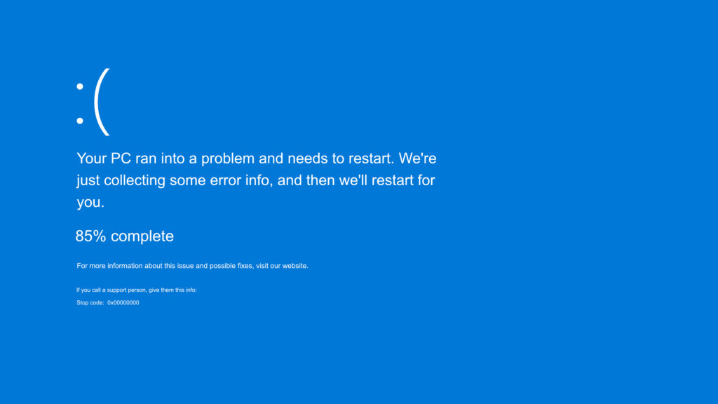 Ce inseamna blue screen (ecranul albastru sau BSOD), de ce apare si cum putem scapa de el