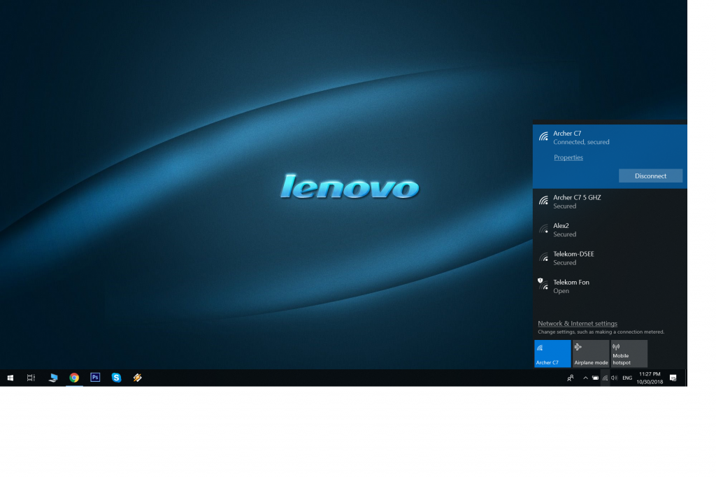 WiFi în Windows 10 WiFi în Windows 10