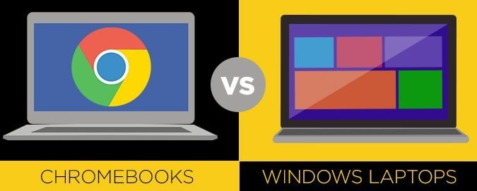 Chromebook vs. Laptop cu Windows 10
