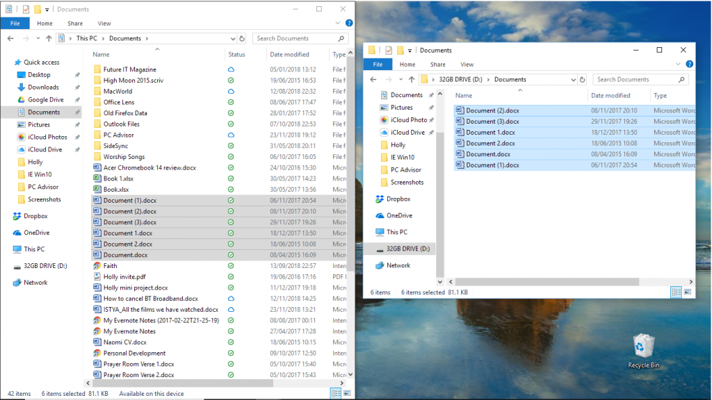 Cum se copiaza fisierele pe un PC nou