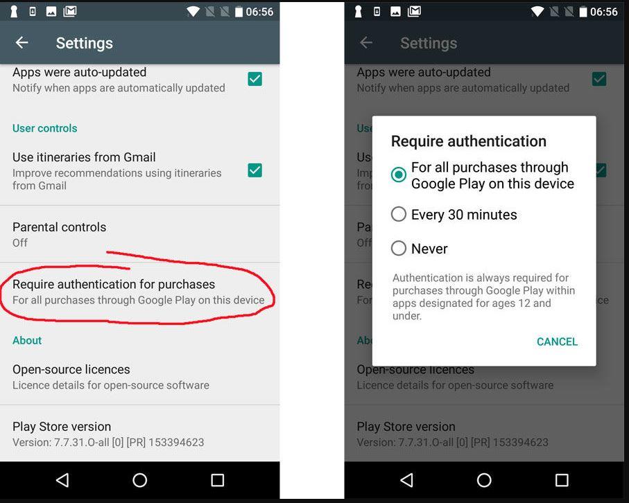 Control Parental Android