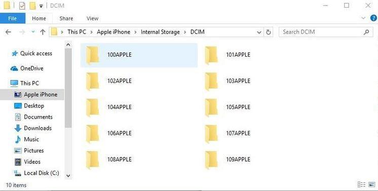 Cum sa importati fotografii de pe iPhone in Windows 10