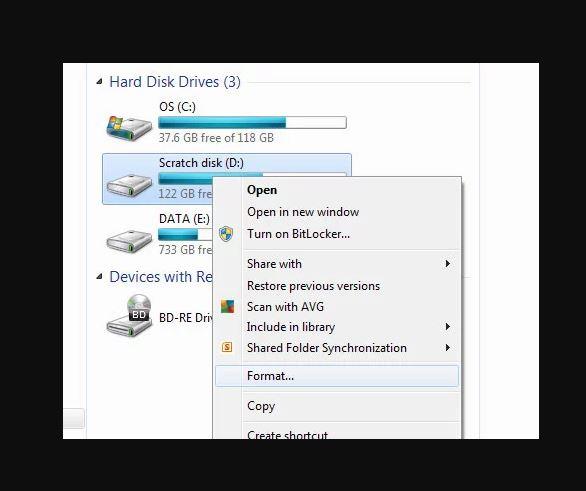 Pot formata rapid un hard disk?