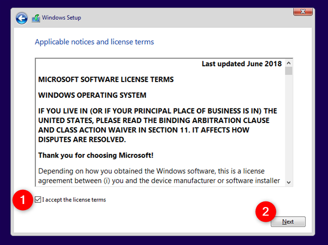 Termenii licenţei Microsoft