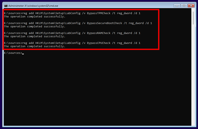 Cum să ocoliți cerințele minime de instalare Windows 11 - Instalare pe hardware incompatibil