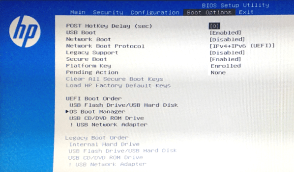 Cum intrii in bios pe laptop HP