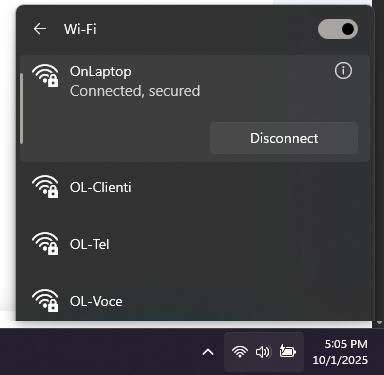 Activati sau dezactivati Wi-Fi prin Setari rapide in Windows 11 si 10