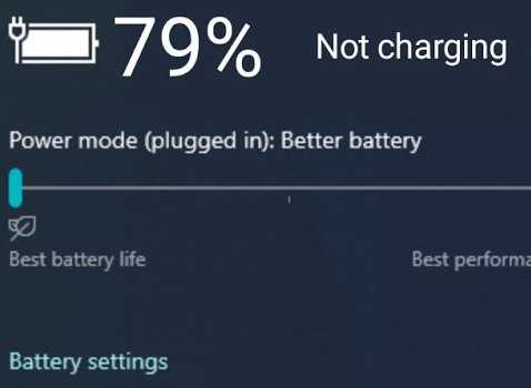 laptop conectat la priza dar nu incarca