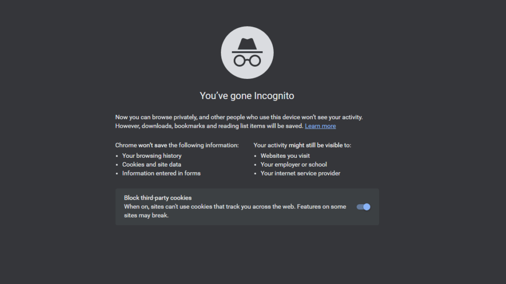 Cum activezi incognito