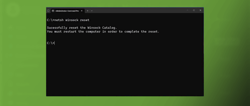 3. Folosește comenzile de rețea în Command Prompt (CMD) daca ai wi fi fara net