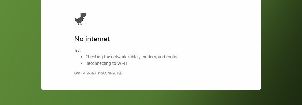 conectat la internet dar fara internet
