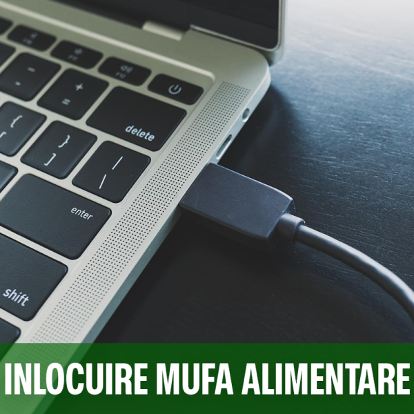 Inlocuire mufa alimentare laptop