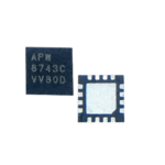 Apw8743cqbi-trg 0.5a 4.5v/24v Ic Voltage Regulator Qfn-16