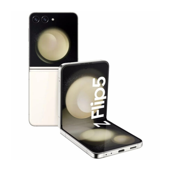 Telefon Mobil Galaxy Z Flip5 SM-F731B Samsung Galaxy Z Flip5 8GB RAM 256GB 5G Cream RF