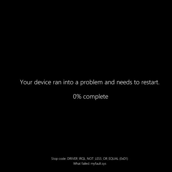 BSOD – Blue Screen of Death devine Black Screen of Death in Windows 11 24H2