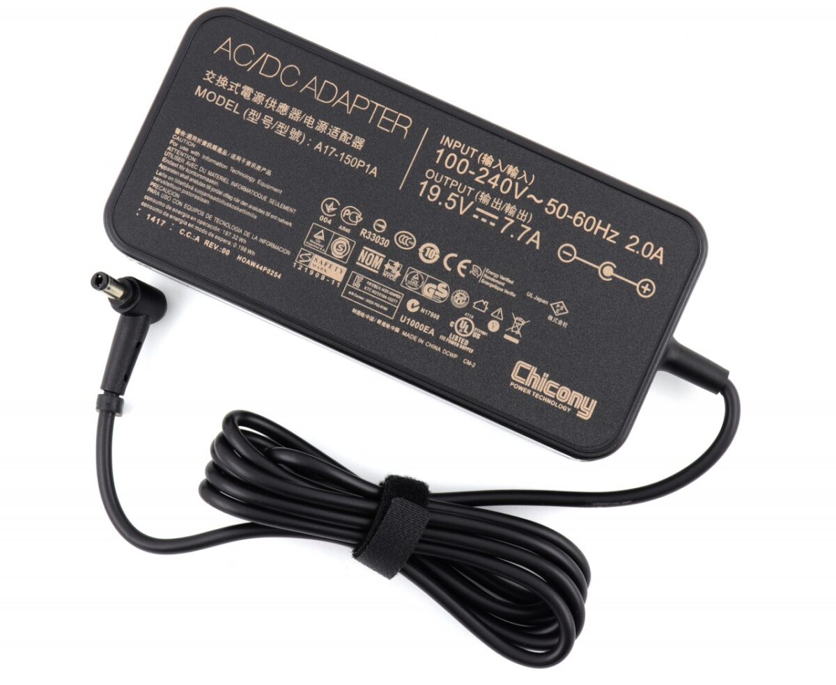 Incarcator Laptop ROG GL703GE Asus 150W 19.5V 7.72A 5.5X2.5MM OEM V2 - imagine 1