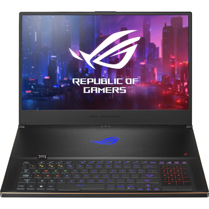 Laptop Gaming Asus Rog Zephyrus S17 Gx701lws-hg052 Intel Core I7-10875h Pana 5.10 Ghz 17.3" Full Hd 32gb 1tb Ssd Rtx 2070 Super 8gb Rf