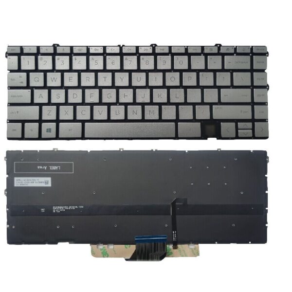 Tastatura Laptop ENVY x360 13-ba1027nn HP SN7191BL argintie layout US cu iluminare Geniune RF