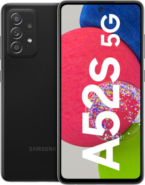 Telefon Mobil Samsung Galaxy A52s Dual Sim 6gb Ram 128gb 5g Awesome Black Rf