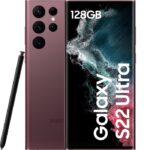 Telefon Mobil Samsung Galaxy S22 Ultra Dual Sim 128gb 8gb Ram 5g Burgundy Rf