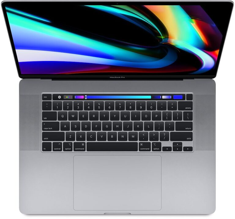 Laptop Apple Macbook Pro A2141 I9-2.3ghz Pana La 5.00 Ghz 16 Inch Retina 3072x1920 16gb Ddr4 1tb Ssd Amd Radeon 5500m4 Gb Space Gray Rf