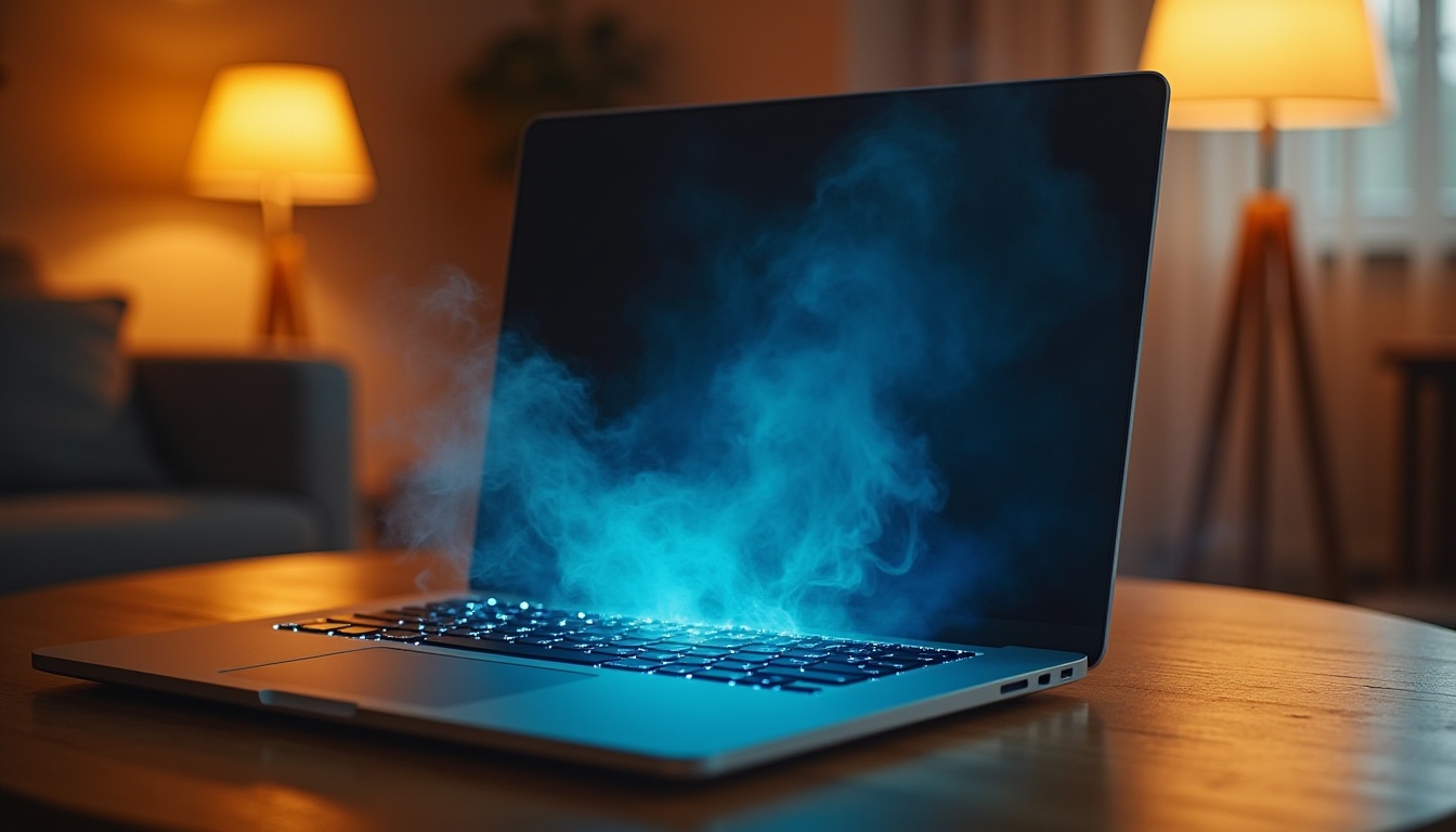 simptome laptop cu placa de baza arsa