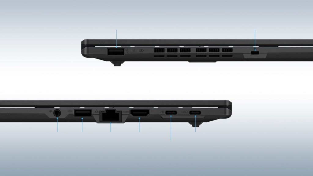 Review Laptop Asus ExpertBook B1 conectivitate