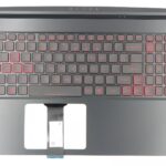 Palmrest Laptop Nitro 5 AN515-55-72GW Acer AM3AT000A00 Cu Tastatura US Iluminare Negru Genuine RF