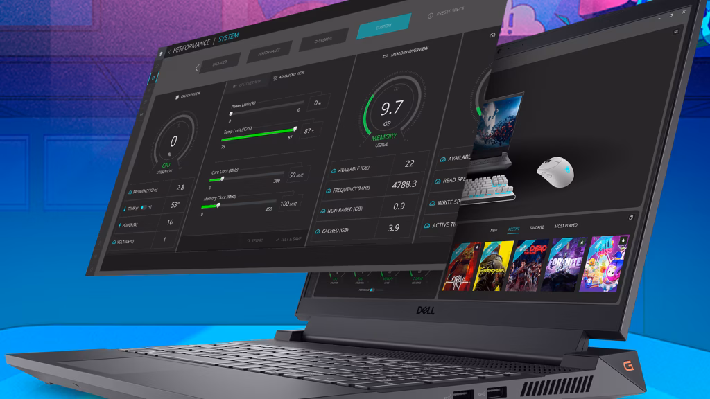 Review Laptop Dell G15 5520 - Laptop de Gaming cu i5-12500H specificatii