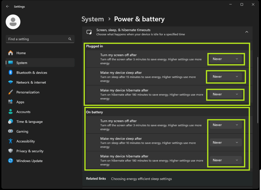 Windows 11: Cum faci sa nu se mai inchida ecranul la laptop si sa nu-ti intre in sleep
