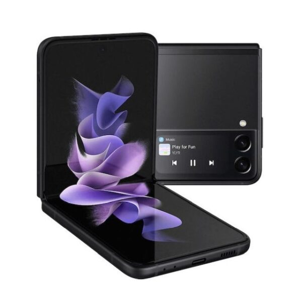 Telefon Mobil Samsung Galaxy Z Flip3 8gb Ram 128gb 5g Phantom Black Rf
