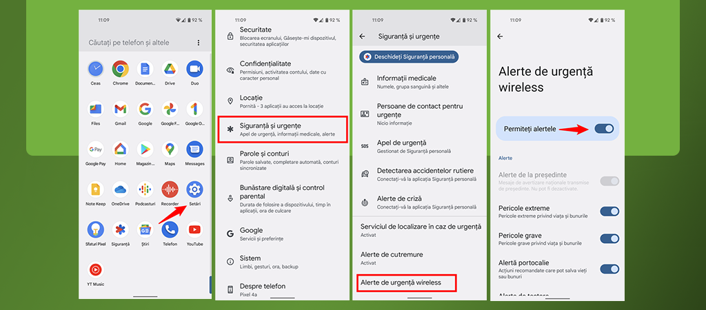 Dezactivare Ro-Alert pe telefoane Android, cum dezactvezi ro-alert pe telefon android