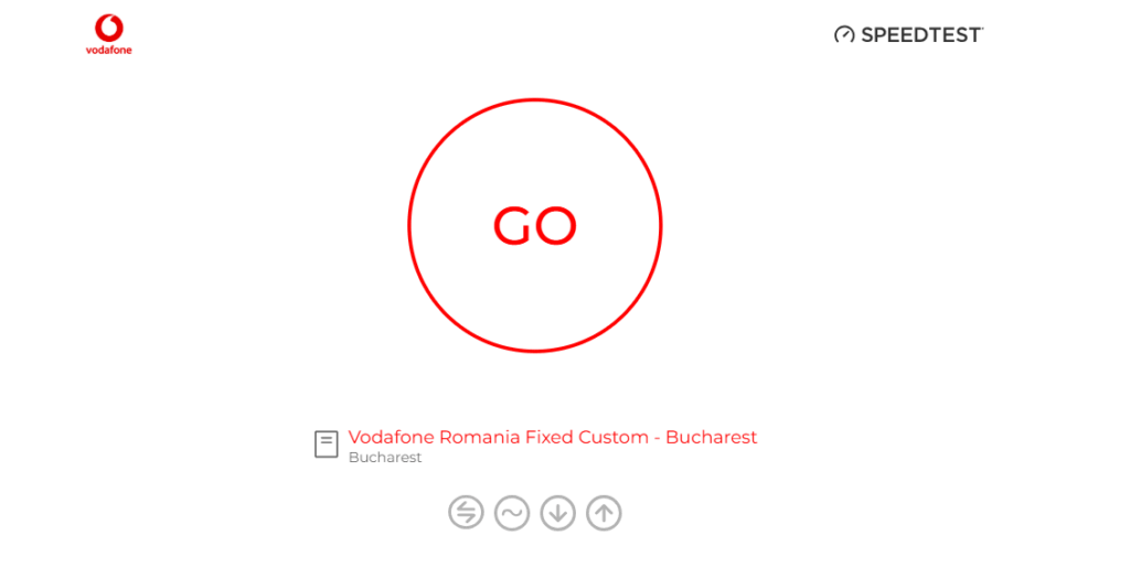 Test viteză internet Vodafone – Cum faci speedtest la Vodafone România