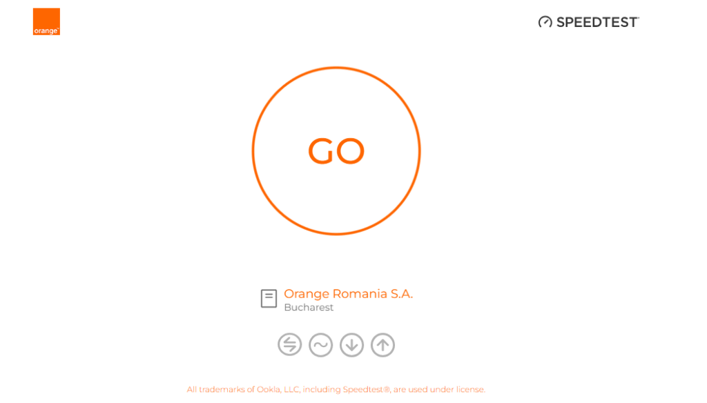 Test viteză internet Orange – Cum faci speedtest la Orange România