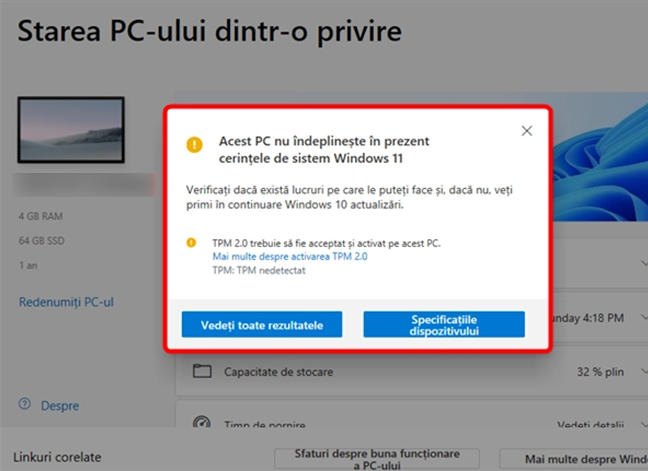 Ce faci dacă PC-ul tău nu este compatibil cu Windows 11?
