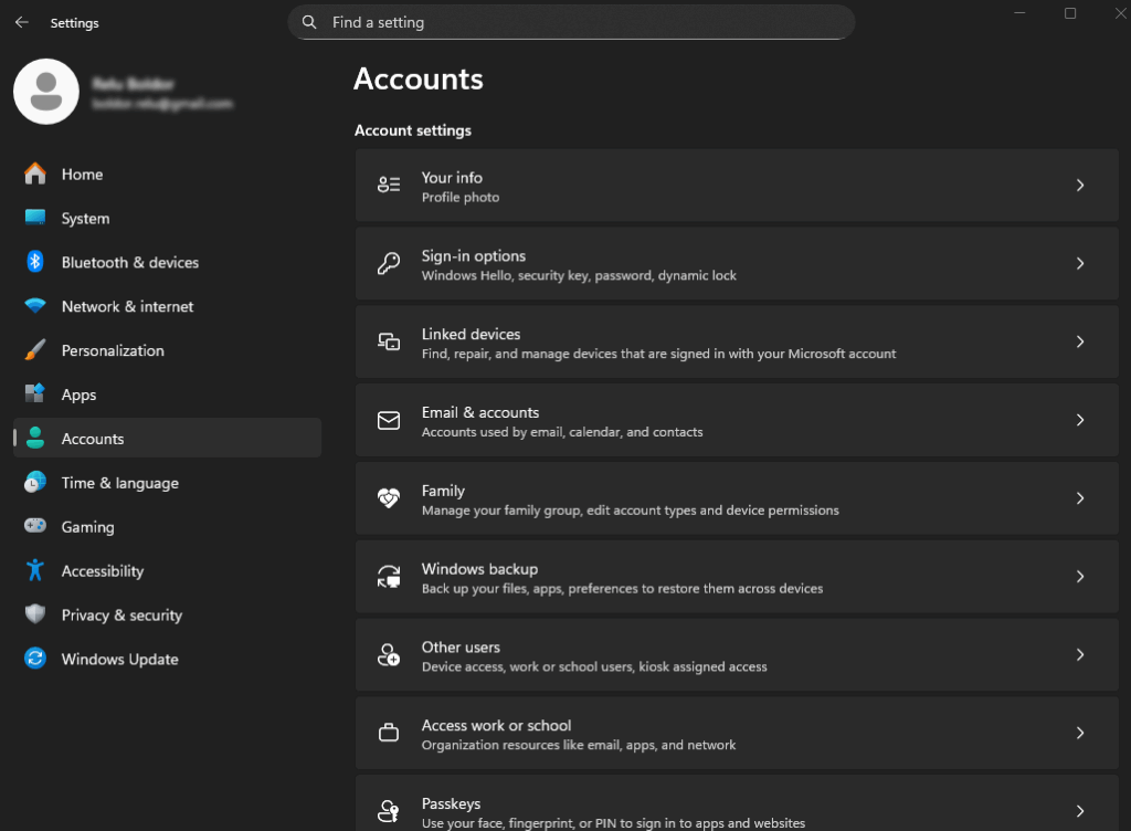 Cum te deconectezi de la un cont Microsoft și treci pe cont local în Windows 11