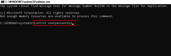 control userpasswords2 pentru resetare parola windows 10 daca ai uitat parola