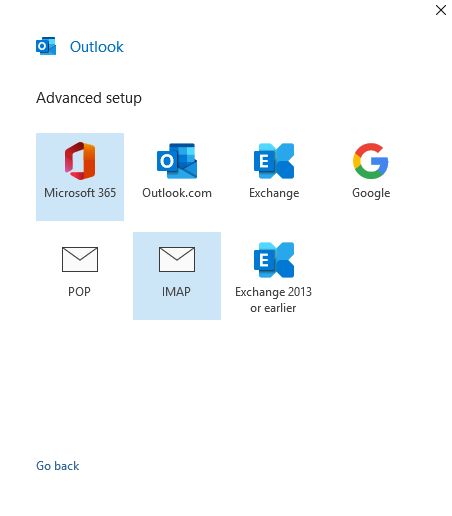 Cum configurezi email in Outlook - setare email pe IMAP