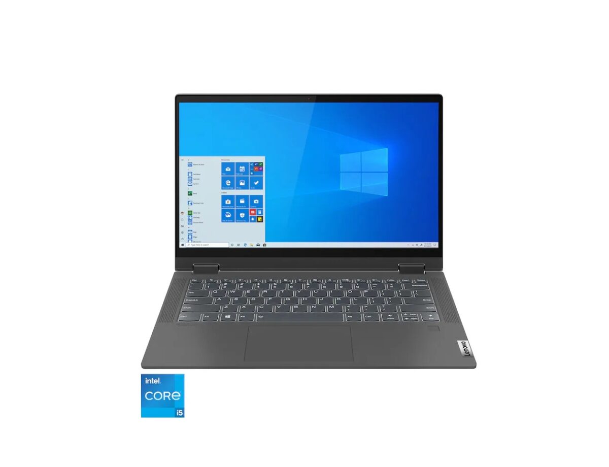 Laptop 2 In 1 Lenovo Ideapad Flex 5 14itl05 Intel Core I5-1135g7 Pana La 4.20 Ghz 14" Full Hd Ips Touch 8gb 512gb Ssd Intel Iris Xe Graphics Graphite Grey