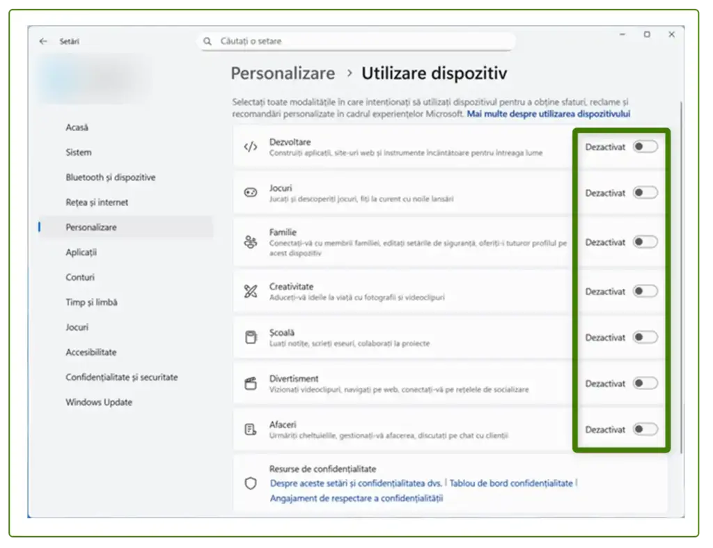 Cum blochezi reclamele din Windows 11? Ghid complet & actualizat